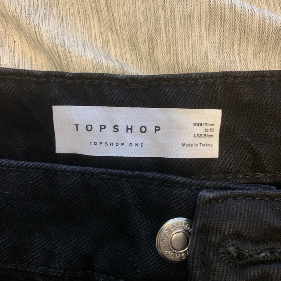 Black Mom Jeans - Picture 2 of 4